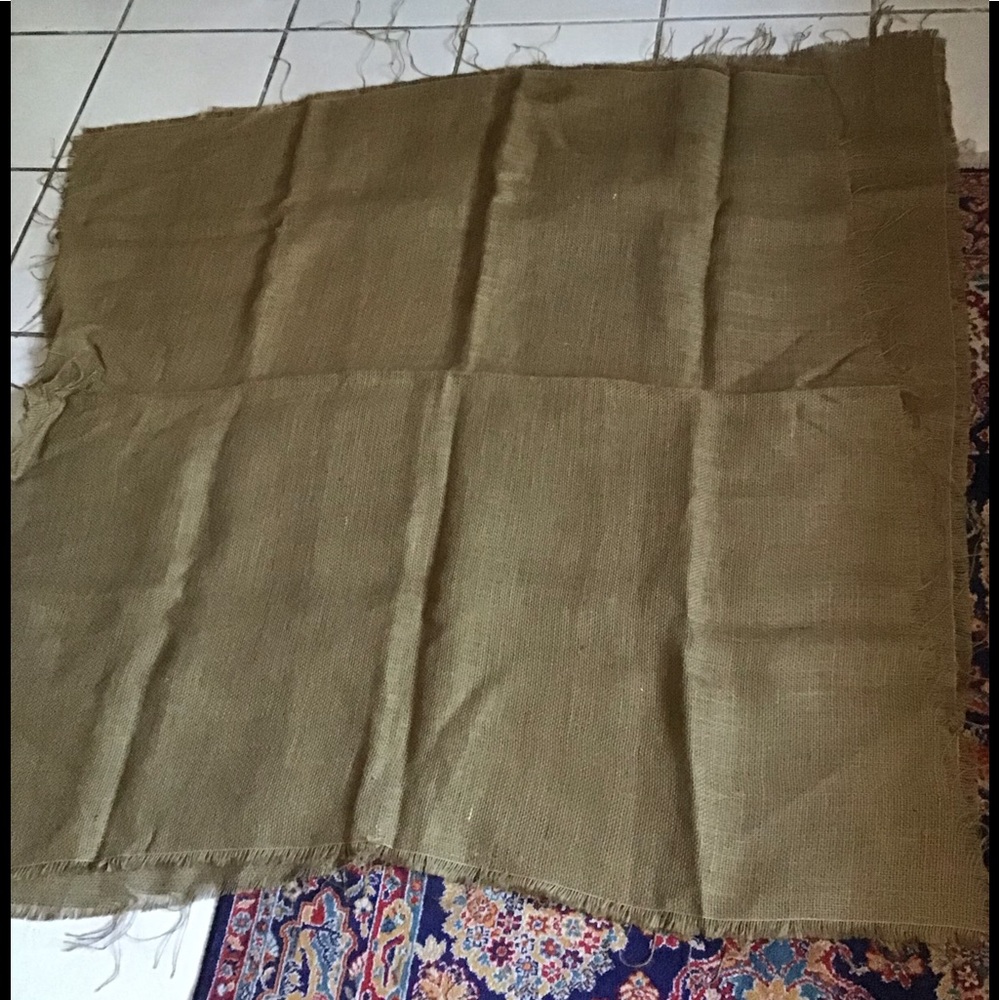 Square small tablecloth